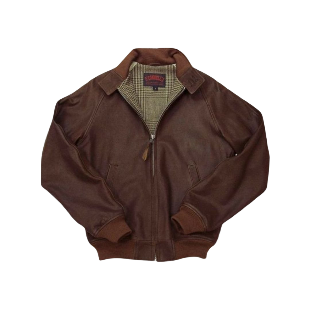 O'Connell's Destroyer Goatskin Baracuta